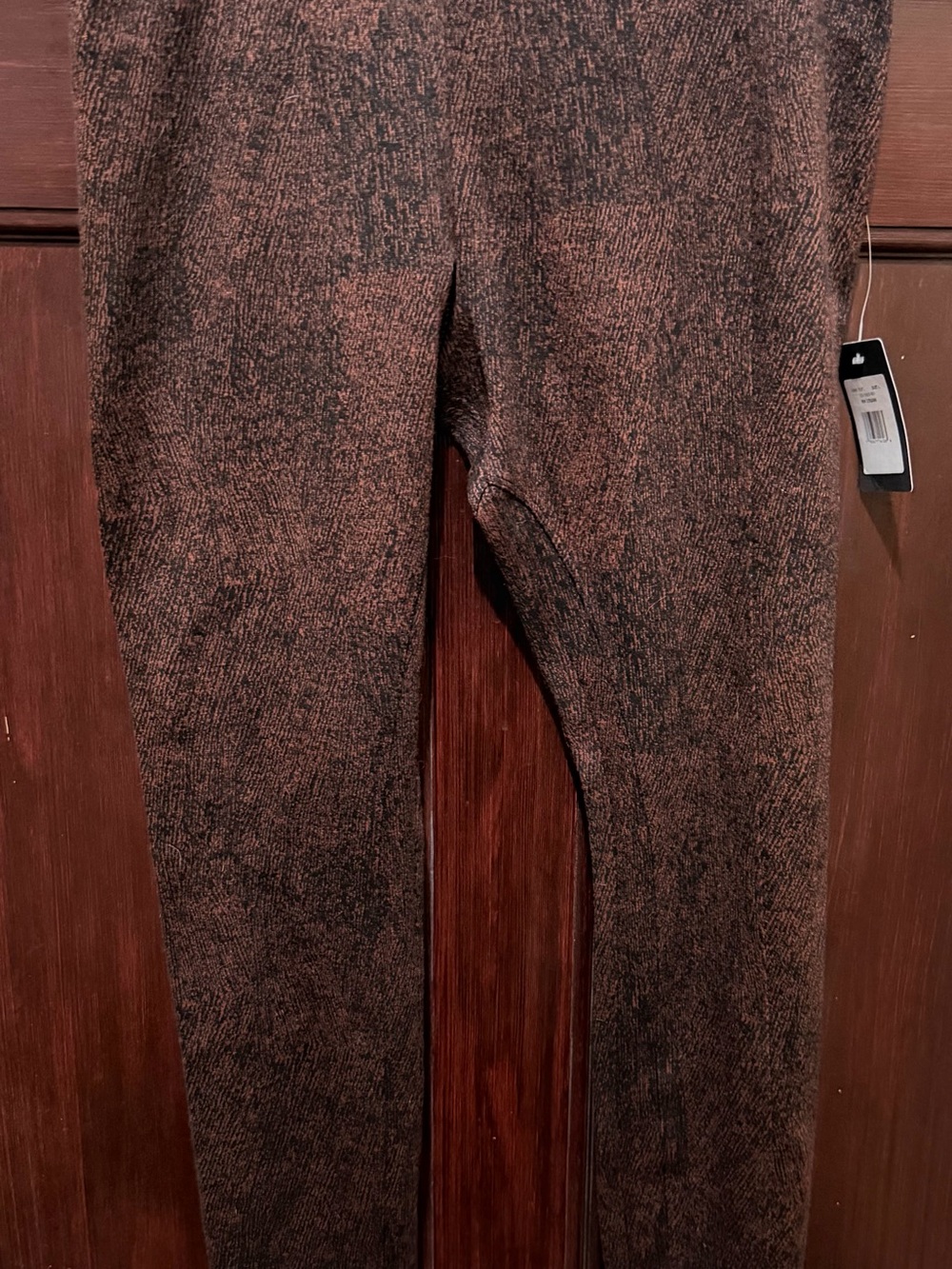 Lysse Brown and Black Mottled Stretch Leggings